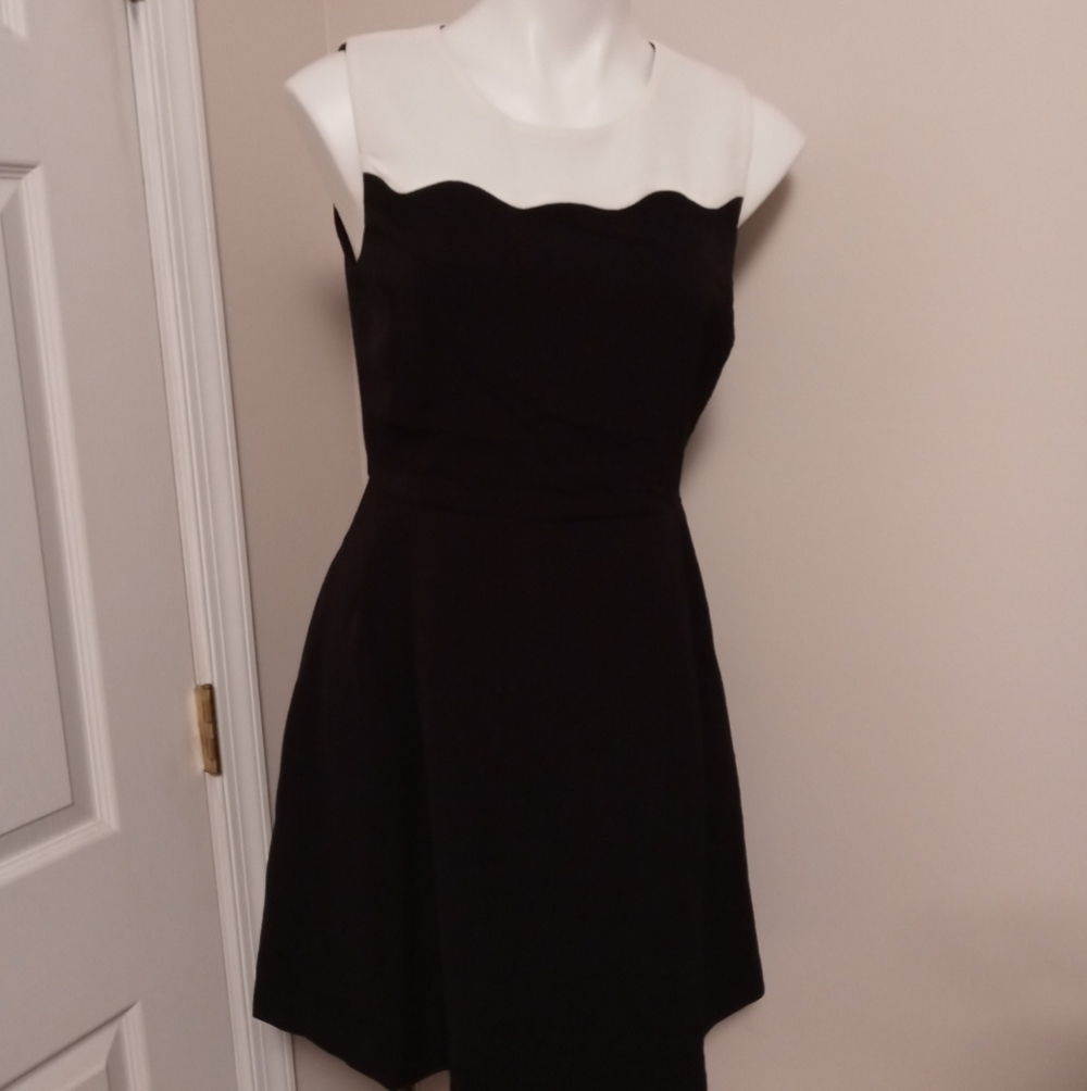 NWT Wakey black and white midi dress